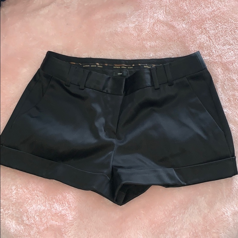 Express Silk Shorts with pockets